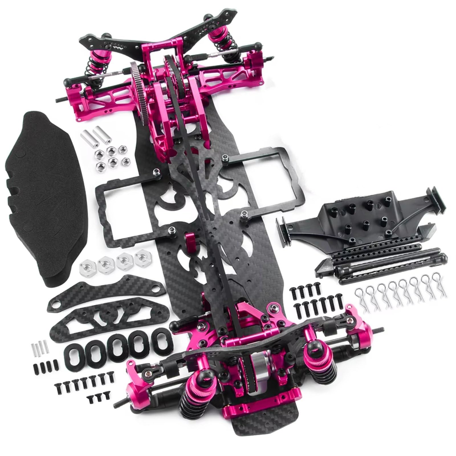Amazon | RCシャーシパーツ For Sakura D4 For AWD 4WD 1/10 メタル